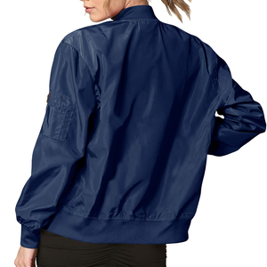 Produit unique Blouson aviateur coupe-vent chaud pour l'hiver respirant manches longues coupe décontractée Blouson aviateur pour femme - Product Image 2