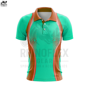 Jersey de Cricket Transpirable con Diseño Personalizado, Alta Calidad, 100% Poliéster, Servicio OEM en Venta - Product Image 2