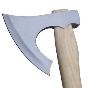 Hacha vikinga de acero al carbono hecha a mano de alta calidad, Vikingo con forma de hacha, Rollo, Vikingo, hacha ancha, Tomahawk - Product Image 2
