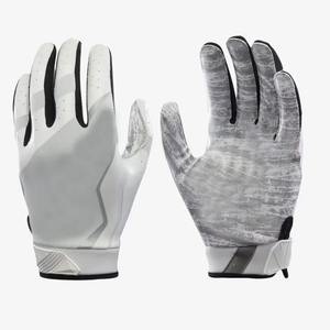 Gants de football américain de haute qualité, logo personnalisé, cuir respirant, réglables, super adhérents, antidérapants, unisexes - Product Image 1