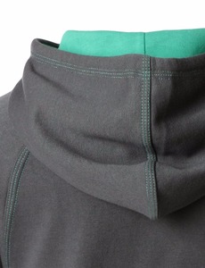 Nouvelle mode : Sweat à capuche décontracté pour femme, hiver, manches longues, coupe ample, couleur unie, imprimé sur le devant, en molleton 100 % coton écologique - Product Image 3