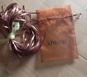 Fine Quality Custom Transparent Gift Wedding Favor Bags Drawstring <b>Organza</b> Jewelry Pouches - Product Image 6