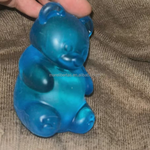 ตุ๊กตาหมีเยลลี่บีบรูปทรงน่ารัก: ของขวัญคลายเครียดและกังวล นุ่มพิเศษ บรรจุน้ำตาล - Product Image 1