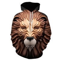 Sudadera con capucha de diseñador para hombre, ropa de moda con estampado 3D, chándal personalizado, Anime, sublimación