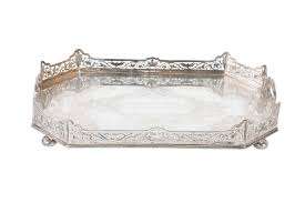 Vaisselle en métal Assiettes de présentation Assiette de service en métal plaqué argent Vaisselle en métal Vaisselle pour desserts de fête de mariage - Product Image 4