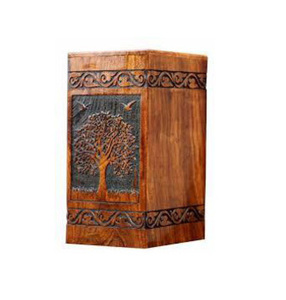 Urnas de Cremación de Madera Hechas a Mano para Funerales y Entierros de Adultos con Logotipo Personalizado a Bajo Precio - Product Image 6
