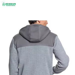Sudadera con Cremallera para Hombre de Buena Calidad de Fábrica, Transpirable, de Algodón, con Diseño Sólido y a la Moda, Personalizable - Product Image 5