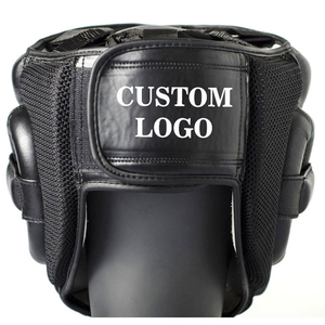 Boxing <b>Head</b> Guard in Different Style for Men Custom Made Custom logo and 100% Cowhide Leather PU Leather High Quality - Product Image 5