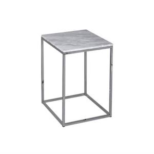 Tables basses et canapés gigognes modernes en fer forgé à plateau carré, durables, pour les espaces de vie domestiques - Product Image 1