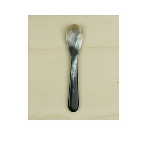 Cuillère et fourchette à salade de serveur de buffalo 11 pouces ustensiles de cuisine pour la cuisine, le Restaurant et la maison avec couleur corne naturelle - Product Image 2