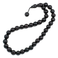 Vente en gros d'accessoires Tasbih islamiques musulmans faits à la main personnalisés couleur unie 99 perles cristaux perles de prière meilleure qualité bois