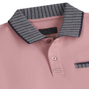 Polo liso de hombre con logotipo personalizado, polo informal deportivo de manga corta en blanco de secado rápido para golf, camisetas al por mayor - Product Image 5