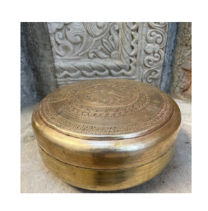 Caja de Chapati de latón, cazuela Roti con mesa de comedor para servir, accesorios de pieza central, precio al por mayor de alta demanda - Product Image 5