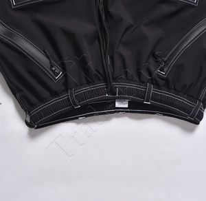 กางเกงกีฬาหิมะ100% โพลีเอสเตอร์ฤดูหนาวสำหรับผู้ชายกันน้ำระบายอากาศมีกระเป๋าซิปให้ความอบอุ่นกันลมพิมพ์ลายขนาดใหญ่พิเศษ - Product Image 4