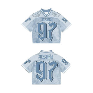 Jersey deportivo Retro económico de calidad superior Nueva llegada Jersey deportivo Retro de media manga - Product Image 3