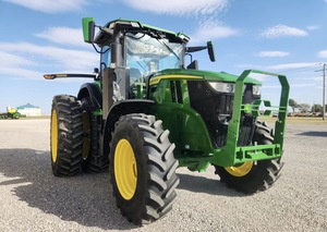 Tracteur utilitaire John Deere 6120M 120HP d'occasion 2021 avec composants moteur, pompe à engrenages et moteur à roues pour fermes - Product Image 4