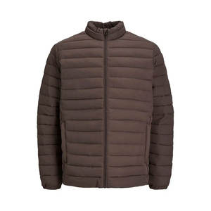 Chaqueta de plumón acolchada personalizada de la mejor calidad para hombre Abrigo de invierno brillante con estilo de moda promocional de servicio OEM - Product Image 2