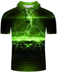 เสื้อยืดโปโลผ้านุ่มสบายสำหรับผู้ชายสีเขียว - Product Image 3