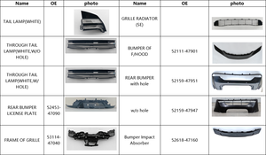 CZJF Piezas Nuevas Kits de Carrocería Soportes Parrilla Cofres Faros Calaveras Defensas para <span class=keywords><strong>Toyota</strong></span> <span class=keywords><strong>Prius</strong></span> <span class=keywords><strong>2022</strong></span> <span class=keywords><strong>2023</strong></span> 2024 2025 - Product Image 4