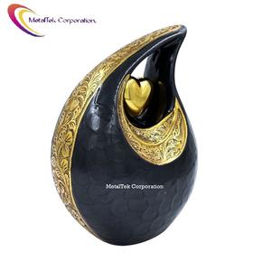 Urna Funeraria Decorativa en Forma de Lágrima para Cenizas de Adultos, Fabricante Mayorista de Urnas y Recuerdos de Metal Estilo Africano - Product Image 6