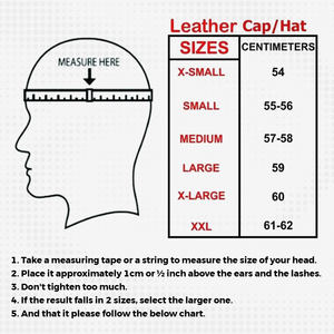 Hair On Leather <b>Baseball</b> <b>Caps</b> With Leather Brim / Visor - Product Image 6