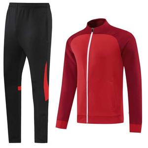 Conjuntos Deportivos de Otoño Transpirables de Alta Calidad con Cremallera, Talla Grande, 100% Poliéster, para Entrenamiento de Fútbol/Soccer para Hombre - Product Image 6