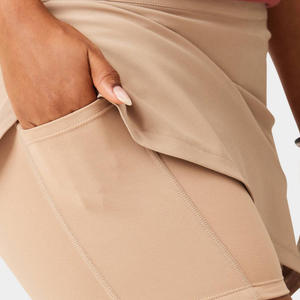 Shorts de golf pour femmes sur mesure OEM, tissu respirant à séchage rapide, tissu anti-transpiration, spandex/coton, options d'impression/brodage de logo personnalisé - Product Image 5