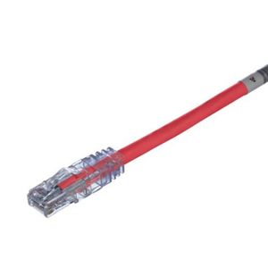 TX6 PLUS Cat6 <span class=keywords><strong>UTP</strong></span> Patch Cord 5M 24AWG <span class=keywords><strong>Cable</strong></span> <span class=keywords><strong>de</strong></span> conexión <span class=keywords><strong>de</strong></span> <span class=keywords><strong>red</strong></span> Ethernet <span class=keywords><strong>de</strong></span> PVC sin blindaje, rojo (personalizado) - Product Image 2