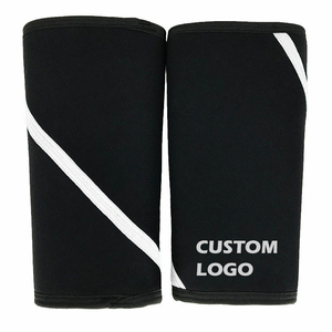 Protège-coudes et genouillères en néoprène personnalisables avec logo, fermeture auto-agrippante unisexe, séchage rapide, soutien compressif, protection sportive toutes saisons - Product Image 6