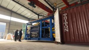 مصنع خلط الأسمنت المتنقل الأوتوماتيكي بالكامل بتصميم مدمج، خط إنتاج الخرسانة الجاهزة لأعمال البناء المؤقتة - Product Image 6