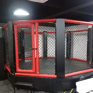 Table de compétition 3*3, cage octogonale MMA, cage <span class=keywords><strong>UFC</strong></span>, ring de boxe thaïlandaise, cage de boxe, table de cage octogonale, ring de boxe - Product Image 1