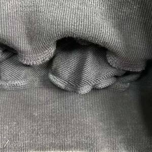 Sudaderas con capucha de invierno para hombre con diseño personalizado, hombros caídos, 100% algodón, lavado ácido, bordado básico, servicio OEM/ODM - Product Image 4