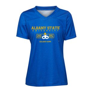 Camiseta transpirable personalizada de la Universidad Estatal de Albany HBCU ropa del equipo universitario para el verano camisa deportiva al por mayor - Product Image 2
