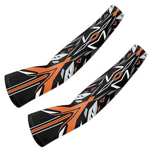 Personnalisable Unisexe Cyclisme Bras Manches Ensembles Léger Extensible Sans Couture Conception Anti-UV Caractéristique Écologique Réversible - Product Image 6