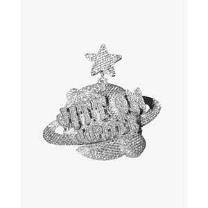 JITT on JUPITER Colgante y Amuleto Solitario de Moissanita VVS Personalizado 18.06ctw Unisex para Uso Diario - Product Image 4