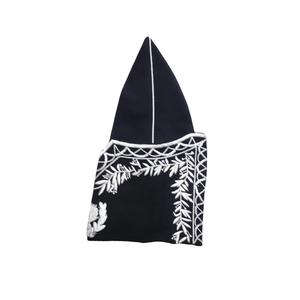 Gorro de fatiga de mariscal o general francés de la época de Napoleón Bonaparte con bordado plateado - Product Image 2