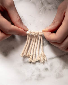 Suministros de fábrica, manteles individuales redondos resistentes al calor para comedor, manteles individuales antideslizantes con estampado de borlas tejidas de macramé bohemio - Product Image 5