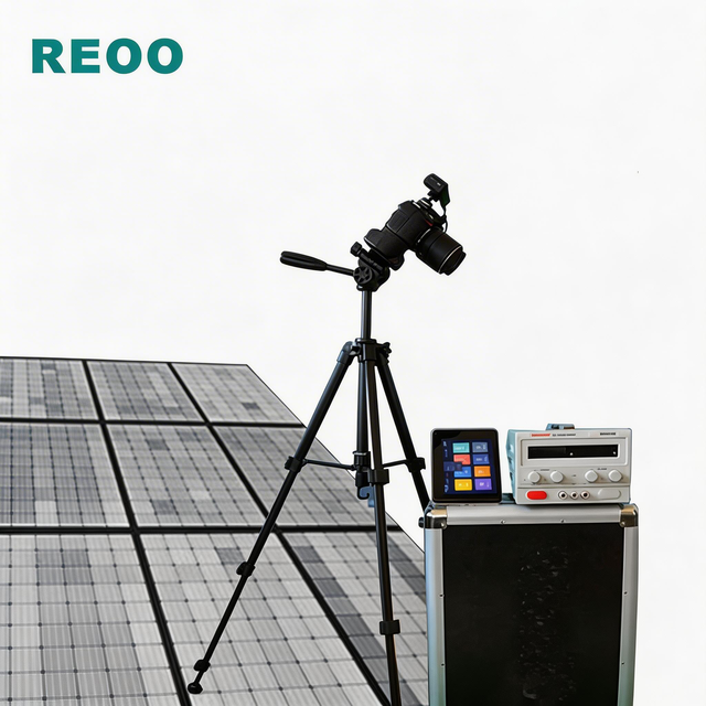 REOO Portable EL Tester for Solar Panel PV Module Defect Inspection 24MP CMOS Imaging System