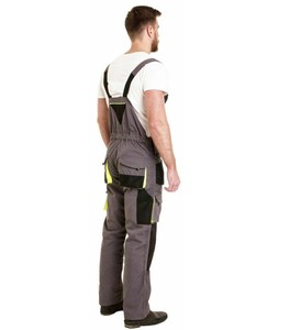 Overol de Seguridad, Ropa de Trabajo, Peto de Trabajo con Cintas Reflectantes, Fabricación en Fábrica, Producción, Peto de Trabajo - Product Image 3