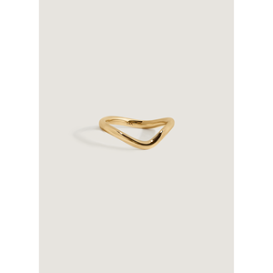 Adjustable Rosewood Curved <b>Stacking</b> <b>Ring</b> Gold-Plated Trendy Moissanite Inlay Cluster <b>Rings</b> Gift for Any Occasion - Product Image 1