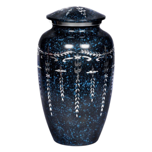 Urne commémorative en laiton marron foncé pour décoration de la maison - Product Image 4