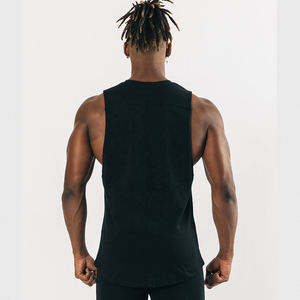 Camiseta sin mangas informal personalizada al por mayor, transpirable y de secado rápido, camiseta sin mangas, chaleco, nuevo diseño de moda, el mejor diseño personalizado - Product Image 6