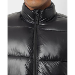 Personnalisé OEM 2025 Veste en duvet d'hiver pour hommes Manteau en duvet pour hommes Veste d'hiver en peluche Veste à bulles Produit de marque de conception propre - Product Image 6