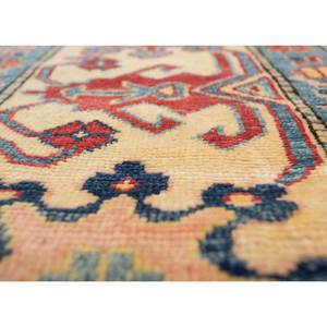 Aalam Hand Knotted <b>Wool</b> Rugs in Red & Orange Medallion Rectangle & Abstract Patterns for Home-Pae-5713 for Living Room Bedroom - Product Image 3