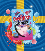 Bonbons Gélifiés Coréens Exotiques Yum'z Bites aux Fruits Multicolores 60g – Sachet en Gros de Bonbons Gélifiés – Durée de Conservation 12 Mois