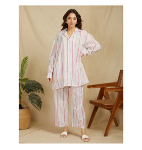 Nuevo diseñador de moda hecho a mano personalizado sólido Casual manga completa vestido de mujer en fabricación al por mayor - Product Image 2