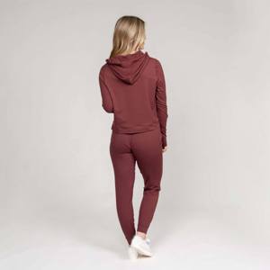 Wholesale <b>Women</b> <b>Lightweight</b> Pullover Hoodie Soft Cotton Blend <b>Sweatshirt</b> for Yoga Gym Casual Wear OEM/ODM Custom Logo Available - Product Image 2
