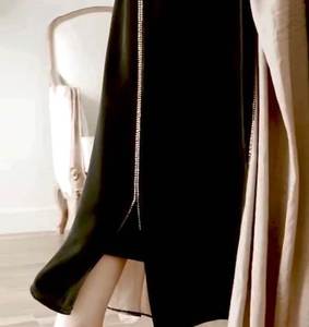 ชุดเดรสมุสลิมแบบดั้งเดิมสำหรับผู้หญิงชุดเดรสอาบายาแนวอาหรับงานหิน MC แบบสุภาพเรียบร้อย - Product Image 3