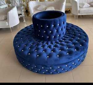 Sueño como venta al por mayor Muebles de hotel Tamaño grande Círculo Sala de estar Hotel Recepción Sofá - Product Image 1