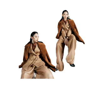 Abrigos de mujer Invierno y otoño Buena calidad Mantener caliente bien para la Oficina Señora Diseño de lujo Fabricante vietnamita - Product Image 4